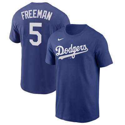 Nike Freddie Freeman Los Angeles Dodgers Fuse  Men's Mlb T-shirt In Blue