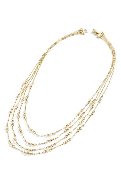 Baublebar Elsie Multistrand Necklace In Gold