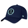 Fanatics Men's  Deep Sea Blue Seattle Kraken Authentic Pro Training Camp Flex Hat In Navy