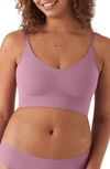 True & Co. . True Body Lift Triangle Bra In Dusky Orchid
