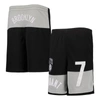 Outerstuff Big Boys Kevin Durant Black Brooklyn Nets Pandemonium Name And Number Shorts In Black