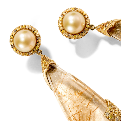 John Hardy Cinta Suara Emas Earrings In Gold