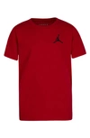 Jordan Boys' Jumpman Air Embroidered Tee - Big Kid In Red