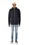 Hvman Strat Punk Ripped Super Skinny Jeans In Kennedy (light Sand)