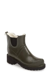 Ilse Jacobsen Rub 47 Short Waterproof Rain Boot In Army