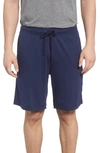 Daniel Buchler Peruvian Pima Cotton Lounge Shorts In Navy