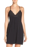 PJ SALVAGE PJ SALVAGE LACE RACERBACK JERSEY CHEMISE,RIMOCE