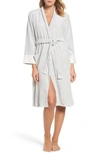 Natori 'nirvana' Midi Robe In Heather Grey