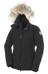 CANADA GOOSE 'CHELSEA' SLIM FIT DOWN PARKA WITH GENUINE COYOTE FUR TRIM,3804L