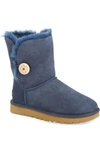 Ugg Bailey Button Ii Boots In Navy Suede