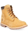 TIMBERLAND WOMEN'S WATERVILLE WATERPROOF LUG SOLE BOOTS FROM FINISH LINE