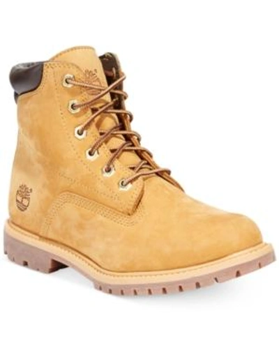 Timberland Women's Waterville Waterproof Lug Sole Boots From Finish Line In Wheat