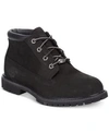 Timberland Nellie Chukka Black Leather Ankle Boots In Black