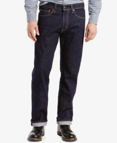 LEVI'S MEN'S 505 REGULAR FIT STRETCH JEANS