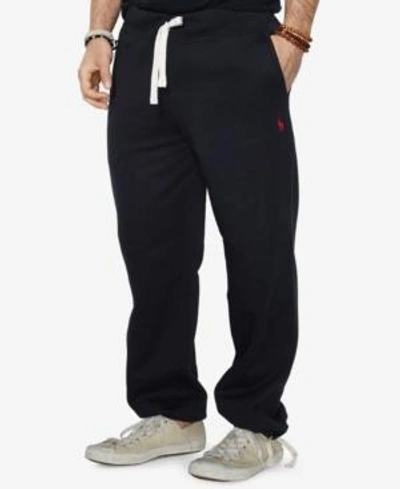 POLO RALPH LAUREN MEN'S BIG & TALL COTTON-BLEND-FLEECE PANTS