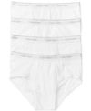Calvin Klein 4-pack Low Rise Briefs In White