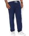 Polo Ralph Lauren Fleece Classic Fit Drawstring Pants In Cruise Navy