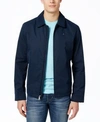 Tommy Hilfiger Men's Lightweight Full Zip-front Jacket In Navy