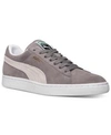 PUMA MEN'S SUEDE CLASSIC+ CASUAL SNEAKERS FROM FINISH LINE