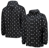 Adidas Originals Adidas Black Juventus Aeroready Full-zip Hoodie Windbreaker Jacket In Black