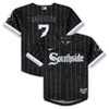 NIKE INFANT NIKE TIM ANDERSON BLACK CHICAGO WHITE SOX CITY CONNECT SCRIPT REPLICA JERSEY