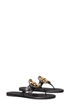 TORY BURCH METAL MILLER SOFT LEATHER SANDAL