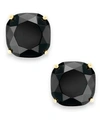 Kate Spade Womens Jet Small Square Stud Earrings In Jet