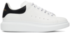 Alexander Mcqueen Oversized Leather Sneakers In White