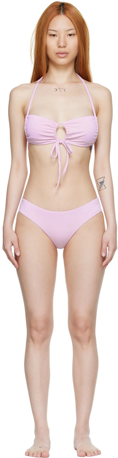 Bondi Born Purple Gia & Nadia Bikini In Lavender