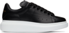 ALEXANDER MCQUEEN BLACK OVERSIZED SNEAKERS