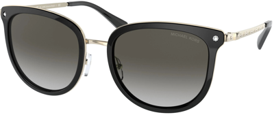 Michael Kors Dark Grey Gradient Round Ladies Sunglasses Mk1099b 30058g 54
