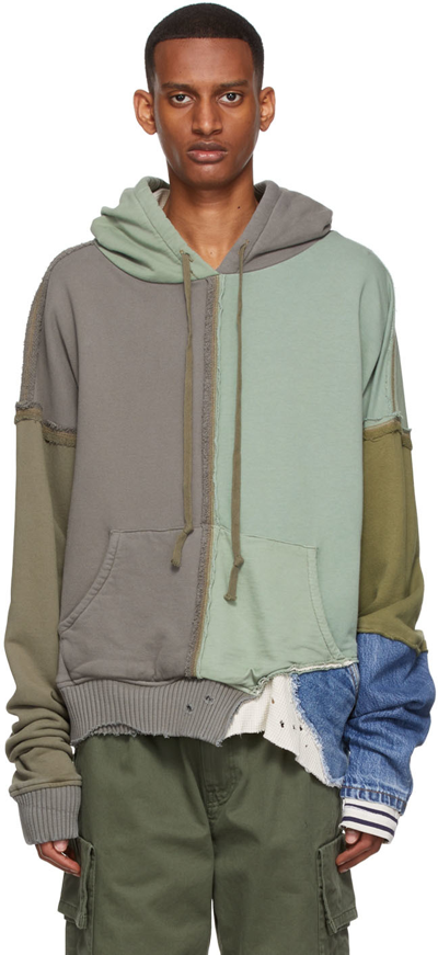 Greg Lauren Sweater In Green