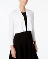 CALVIN KLEIN CROPPED OPEN-FRONT CARDIGAN