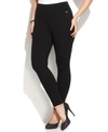 CALVIN KLEIN PLUS SIZE PULL-ON SKINNY COMPRESSION PANTS