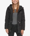 LEVI'S WOMEN'S HOODED MILITARY JACKET
