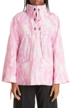 Ganni Long Sleeve Anorak In Dreamy Daze Phlox Pink In Dreamy Daze Phlox Pink