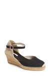 TONI PONS 'CALDES' LINEN WEDGE SANDAL,CALDES