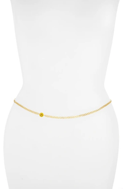 Vidakush Smile All Day Belly Chain In Gold