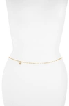 Vidakush Mariposa Belly Chain In Gold