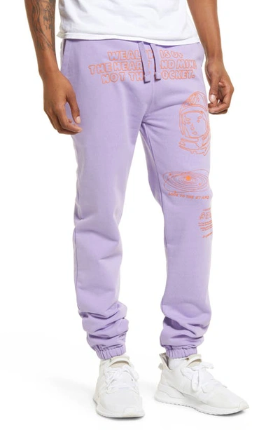 Billionaire Boys Club Starcrossed Sweatpants In Violet Tul