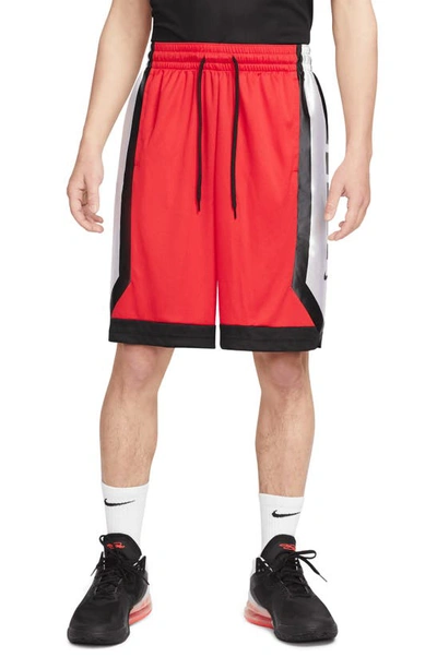 Nike Men's Dri-fit Elite Basketball Shorts In Red