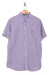 TRAVISMATHEW TRAVISMATHEW STUDEBAKER REGULAR FIT SHORT SLEEVE SHIRT