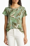 Sanctuary The Perfect Print T-shirt In Med Green