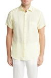 RODD & GUNN RODD & GUNN ELLERSLIE SHORT SLEEVE LINEN BUTTON-UP SHIRT