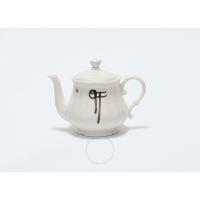 Ginori 1735 Off-white Teapot With Cover In N/a