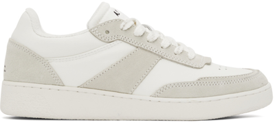 A.p.c. Plain Sneakers In White Leather