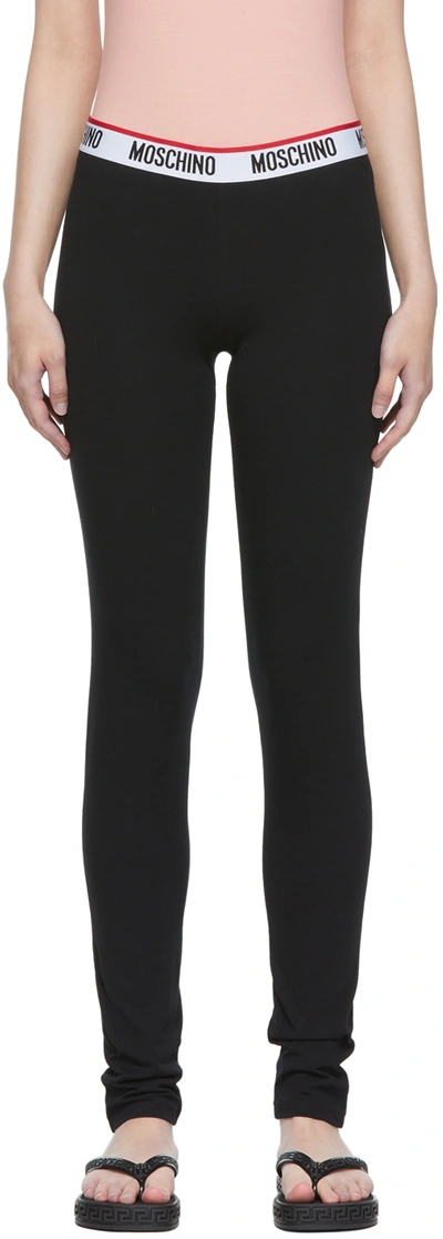 LOVE MOSCHINO Leggings W157900E 2332 Blanc Slim Fit