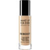 Make Up For Ever Reboot Active Care Revitalizing Foundation Y244 - Neutral Sand 1.01 oz/ 30 ml In Y244-neutral Sand