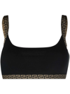 VERSACE LA GRECA PRINT BRA