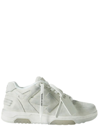 OFF-WHITE WHITE SUEDE OUT OF OFFICE SNEAKERS